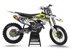 Husqvarna Rise Yellow Graphic Kit - TC FC TE TX FE FS FX Models | All Years