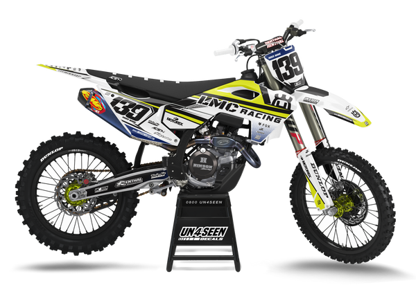 Husqvarna Rise Yellow Graphic Kit - TC FC TE TX FE FS FX Models | All Years