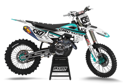 Husqvarna Rise Aqua Graphic Kit - TC FC TE TX FE FS FX Models | All Years