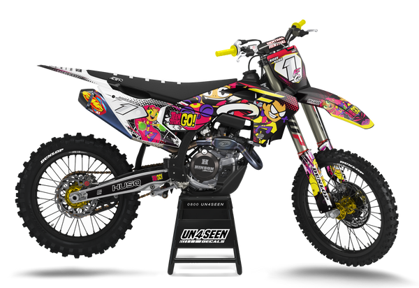 Husqvarna Teen Titans Graphic Kit - TC FC TE TX FE FS FX Models | All Years