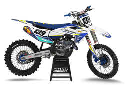 Husqvarna Vision Blue Graphic Kit - TC FC TE TX FE FS FX Models | All Years