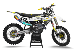 Husqvarna Vision Grey Graphic Kit - TC FC TE TX FE FS FX Models | All Years