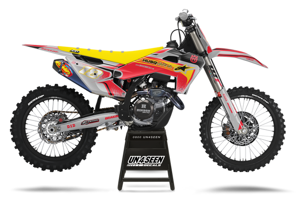 Husqvarna Techstar Nomur Red Graphic Kit - TC FC TE TX FE FS FX Models | All Years