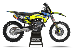 Husqvarna Techstar Nomur Flo Graphic Kit - TC FC TE TX FE FS FX Models | All Years