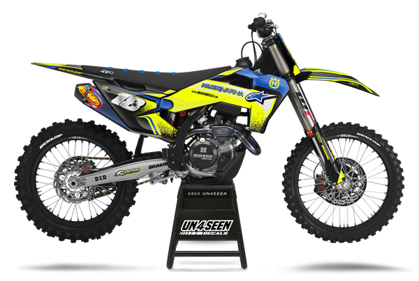 Husqvarna Techstar Nomur Flo Graphic Kit - TC FC TE TX FE FS FX Models | All Years