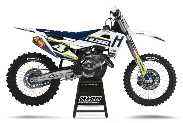 Husqvarna Caps Graphic Kit - TC FC TE TX FE FS FX Models | All Years
