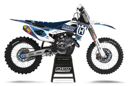 Husqvarna Gage Blue Graphic Kit - TC FC TE TX FE FS FX Models | All Years