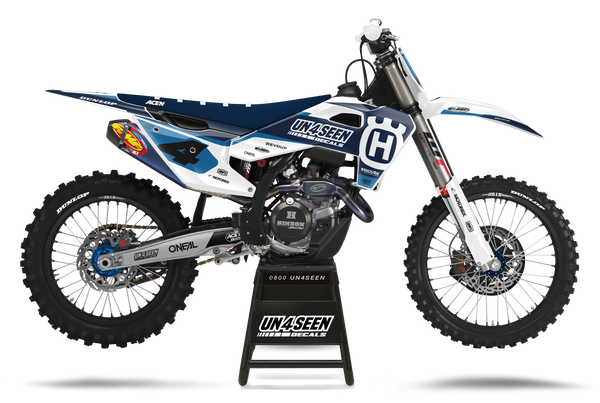 Husqvarna Gage Blue Graphic Kit - TC FC TE TX FE FS FX Models | All Years