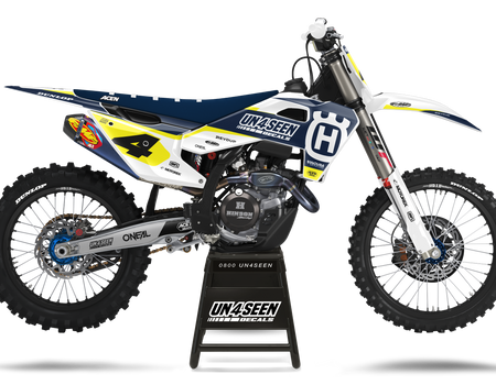 Husqvarna Graphics Kit - Gage Yellow