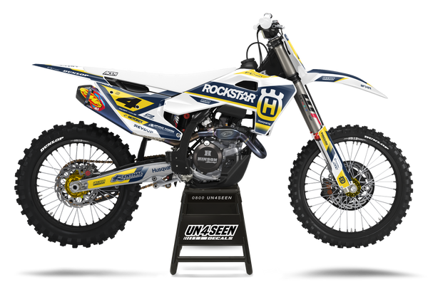 Husqvarna Graid Yellow Graphics Kit - TC FC TE TX FE FS FX Models | All Years