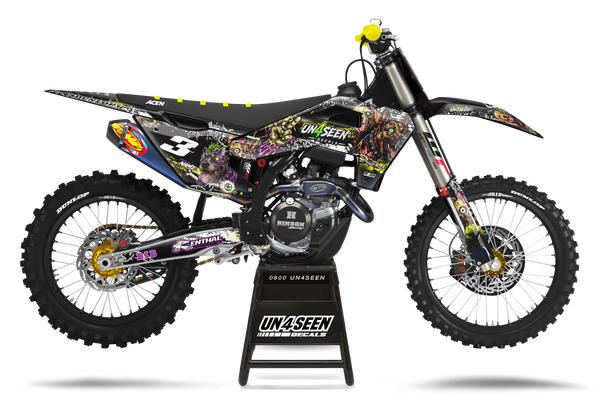 Husqvarna Zombie Graphics Kit - K9 Karnage