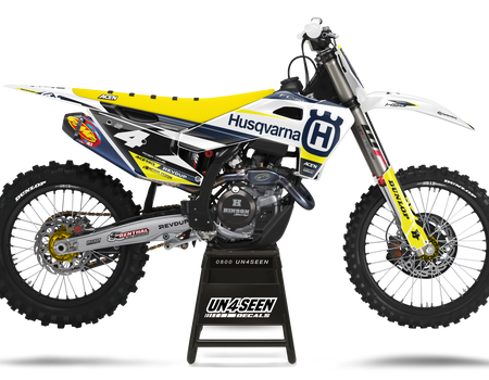 Husqvarna Graphics Kit - Podium Yellow