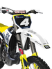 Husqvarna Graphics Kit - Podium Yellow