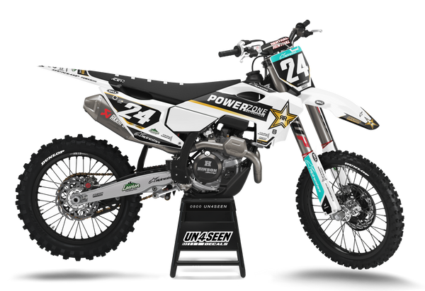 Husqvarna Powerzone Rockstar Graphic Kit - TC FC TE TX FE FS FX Models | All Years