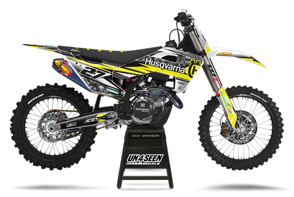 Husqvarna Stealth Camo Graphic Kit - TC FC TE TX FE FS FX Models | All Years