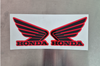 Honda - ATV Tank Decals (farm)  Black/ Red