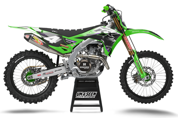 Kawasaki Viper Graphic Kit - KK KXF KDX KLX Models | All Years