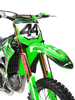 Kawasaki Camoo Graphics Kit - KX KXF KDX KLX Models | All Years