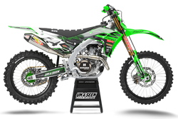 Kawasaki Camoo Graphics Kit - KX KXF KDX KLX Models | All Years
