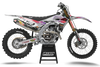 Kawasaki Graphics Kit - Vintage Voltage Grey