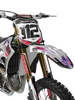 Kawasaki Graphics Kit - Vintage Voltage Grey
