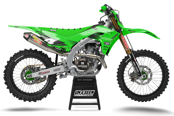 Kawasaki Factory22 Graphics Kit - KX KXF KDX KLX Models | All Years