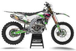 Kawasaki Flash Graphic Kit - KK KXF KDX KLX Models | All Years