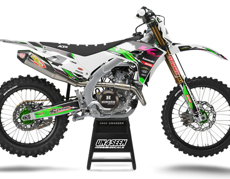Kawasaki Graphics Kit - Flash
