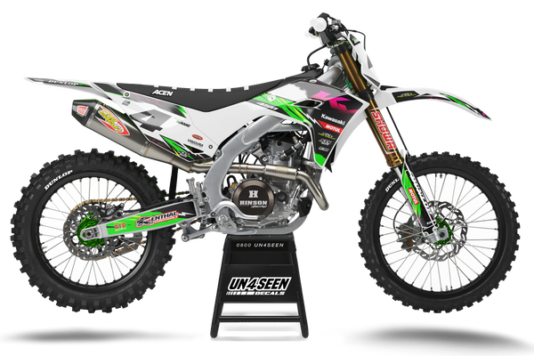 Kawasaki Flash Graphic Kit - KK KXF KDX KLX Models | All Years