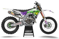 Kawasaki Flashback Graphic Kit - KK KXF KDX KLX Models | All Years