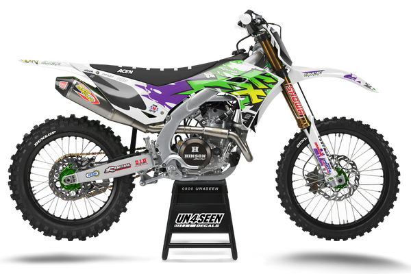 Kawasaki Flashback Graphic Kit - KK KXF KDX KLX Models | All Years