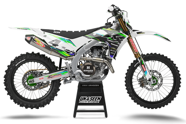 Kawasaki Furi Graphic Kit - KK KXF KDX KLX Models | All Years