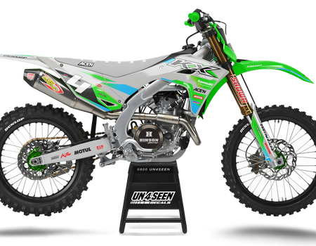 Kawasaki Graphics Kit - Glacier