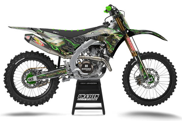 Kawasaki Golden Eagle Graphic Kit - KK KXF KDX KLX Models | All Years