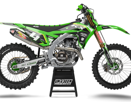 Kawasaki Graphics Kit - Push