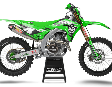 Kawasaki Graphics Kit - Raceteam