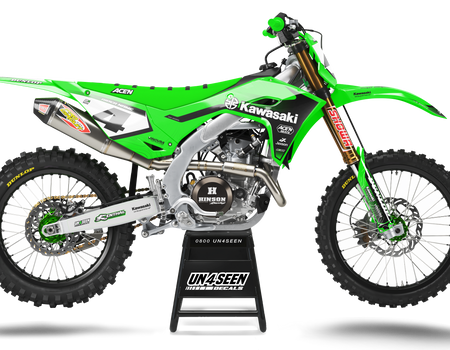 Kawasaki Smith Graphics Kit - KX KXF KDX KLX Models | All Years