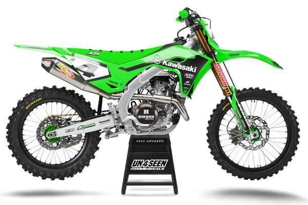 Kawasaki Smith Graphics Kit - KX KXF KDX KLX Models | All Years