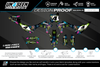 Kawasaki Zombie Graphics Kit - Spark