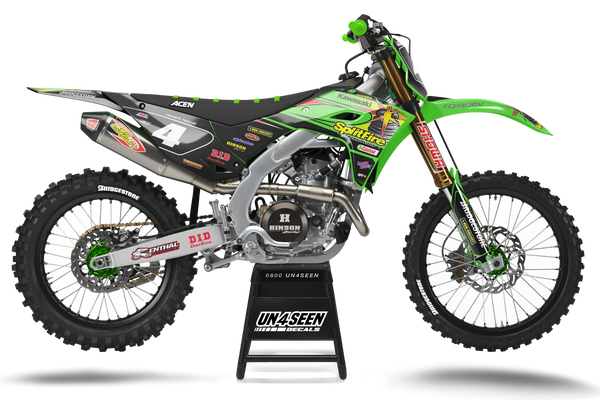 Kawasaki Splitfire Graphic Kit - KK KXF KDX KLX Models | All Years