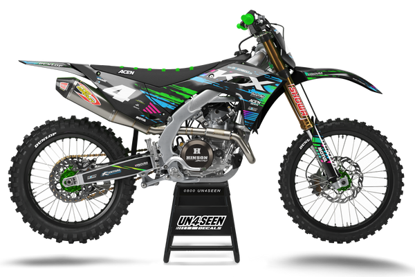 Kawasaki Envie Graphics Kit - KX KXF KDX KLX Models | All Years