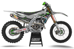 Kawasaki Express Graphic Kit - KK KXF KDX KLX Models | All Years