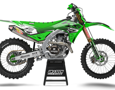 Kawasaki Graphics Kit - Mango