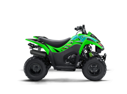 Kawasaki KFX50 ATV Graphics - Sharpe Teal