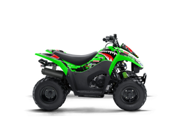 Kawasaki KFX50 ATV Graphics - Warhead Green
