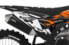 KTM Graphics Kit - Blast Orange