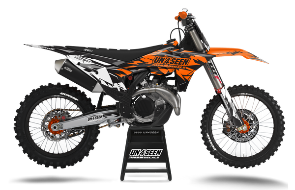 KTM Blast Orange Graphic Kit - SX SXF XC XCF EXC EXCF Models | All Years