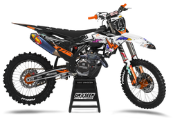 KTM Enigma Orange Graphic Kit - SX SXF XC XCF EXC EXCF Models | All Years