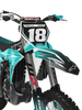 KTM Graphics Kit - Fluid Apex Aqua