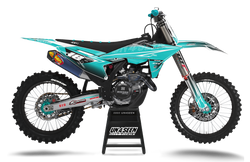 KTM Fluid Apex Aqua Graphic Kit - SX SXF XC XCF EXC EXCF Models | All Years